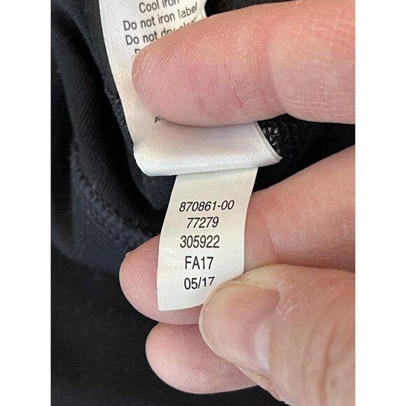 Athleta Leggings Size XS Suede Strut Black Faux Suede - Picture 9 of 9